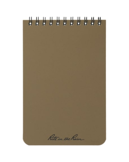 4” x 6” Rite in the Rain Top Spiral Notebook 4” x 6” Rite in the Rain Top Spiral Notebook