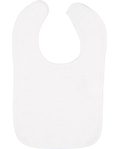 Infant Contrast Trim Terry Bib