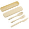 Bamboo Fiber Cutlery Set