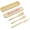Bamboo Fiber Cutlery Set