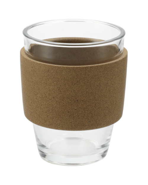 Brooklyn Glass cup with Cork Band 12oz