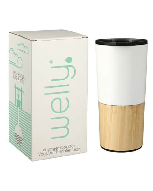 Welly® Copper Vacuum Tumbler 16oz w/ GB Welly® Copper Vacuum Tumbler 16oz w/ GB