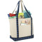 Fourre-tout bateau en coton Buffalo Plaid 18oz