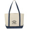 Fourre-tout bateau en coton Buffalo Plaid 18oz