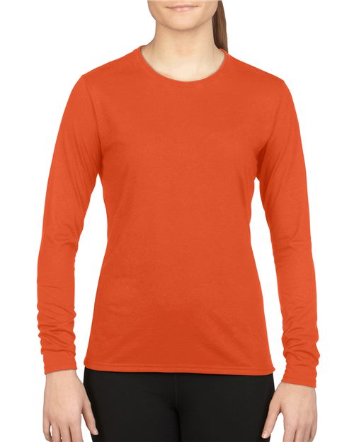 T-shirt performance à manches longues pour femme