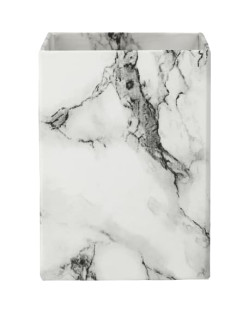 4 Piece Faux Marble Desktop Set
