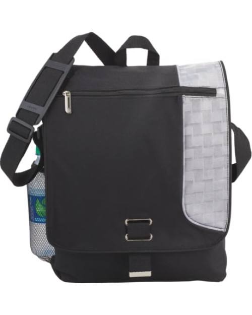 Sac messager vertical pour ordinateur 15" Gridlock Sac messager vertical pour ordinateur 15" Gridlock