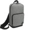 Sac à dos à bandoulière recyclé graphite Deluxe
