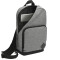 Sac à dos à bandoulière recyclé graphite Deluxe