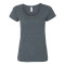 T-shirt softstyle à encolure dégagée pour femmes 