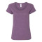 T-shirt softstyle à encolure dégagée pour femmes 