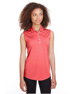 Ladies' Rotation Stripe Sleeveless Polo