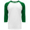 Unisex CVC 3/4 Sleeve Raglan Baseball T-Shirt
