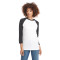 Unisex CVC 3/4 Sleeve Raglan Baseball T-Shirt