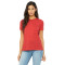 T-Shirt décontracté pour femme en trimélange