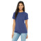 T-Shirt décontracté pour femme en trimélange