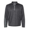 Brushed Terry Heathered Quarter-Zip Pullover