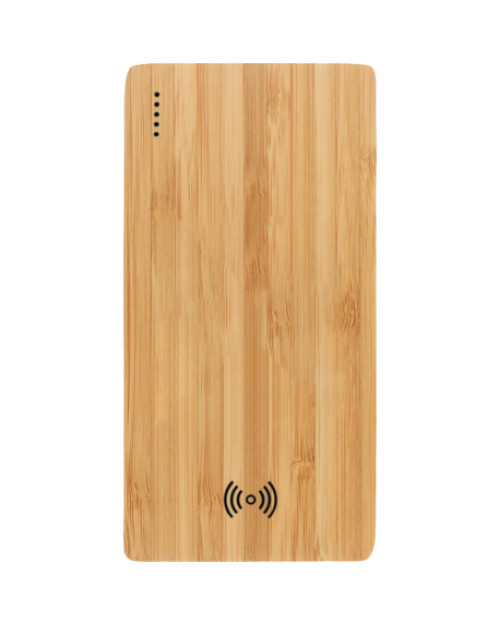 Plank 5000 mAh Bamboo Wireless Power Bank