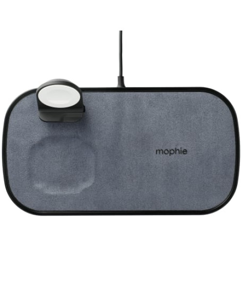 mophie® 3-in-1 Fabric Wireless Charging Pad mophie® 3-in-1 Fabric Wireless Charging Pad