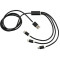 Realm 3-in-1 Long Charging Cable