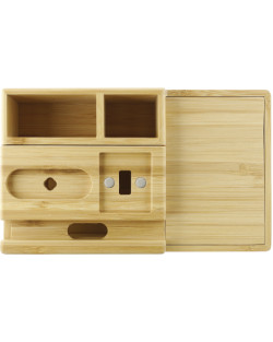 Bamboo Fast Wirelsss Charging Dock Station