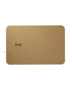 Cork Fast Wireless Charging Mouse Pad