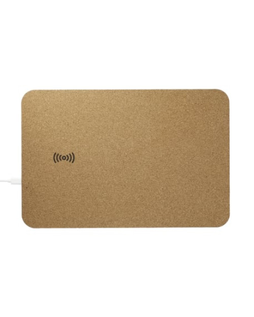 Cork Fast Wireless Charging Mouse Pad