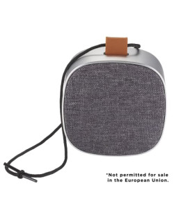 Tahoe Metal &amp; Fabric Waterproof Bluetooth Speaker