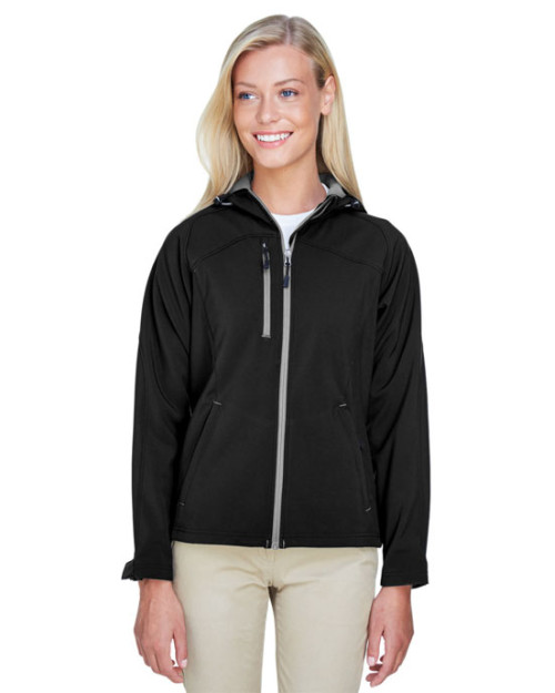 Manteau à extérieur doux à capuchon pour femme Prospect de North EndMD de deux épaisseurs contrecollées Manteau à extérieur doux à capuchon pour femme Prospect de North EndMD de deux épaisseurs contrecollées