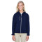 Manteau à extérieur doux à capuchon pour femme Prospect de North EndMD de deux épaisseurs contrecollées