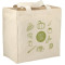Fourre-tout d'épicerie en coton essentiel de 8 oz