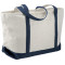 Sac fourre-tout à fermeture éclair en toile de coton Baltic 18oz