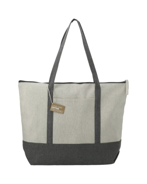 Fourre-tout zippé en coton recyclé Repose 10 oz Fourre-tout zippé en coton recyclé Repose 10 oz