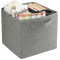 Cube de rangement en coton recyclé