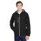 Manteau à extérieur doux à capuchon pour homme Prospect de North EndMD de deux épaisseurs contrecollées