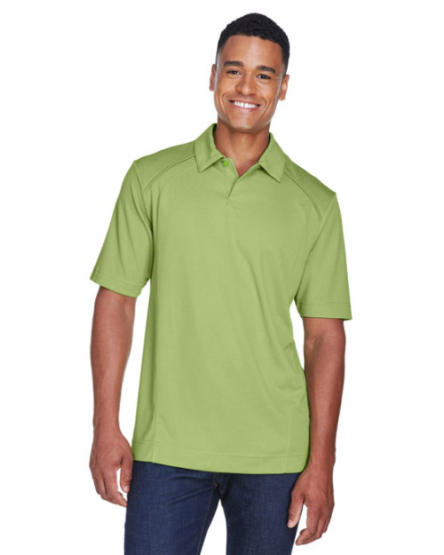 Polo performance pour homme de North End SportMD Rouge en piqué de polyester recyclé