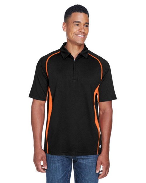 Polo performance pour homme UTK frais.logikMC Serac de North End SportMD Rouge à glissière Polo performance pour homme UTK frais.logikMC Serac de North End SportMD Rouge à glissière