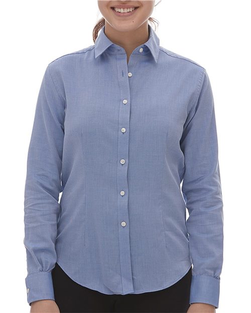 Chemise en tissu sergé performant filé à l'anneau
