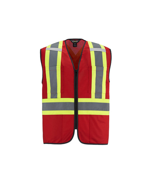 L01150 - Scout - Hi-Vis Zipper front Safety Vest L01150 - Scout - Hi-Vis Zipper front Safety Vest