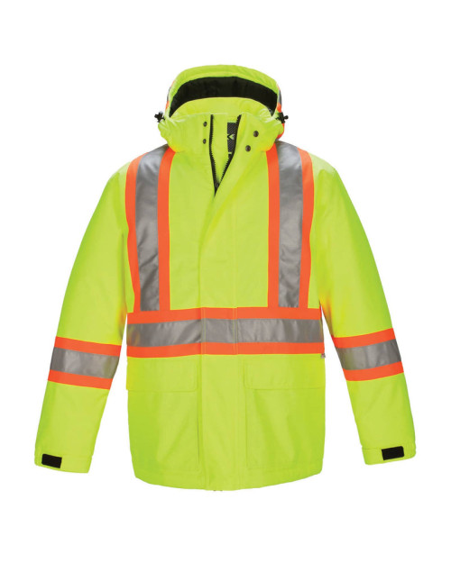 L01250 - Armour - Men's Hi-Vis Insulated Parka