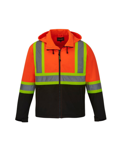 L01305 - Shield - Men's Hi-Vis Softshell Jacket L01305 - Shield - Men's Hi-Vis Softshell Jacket