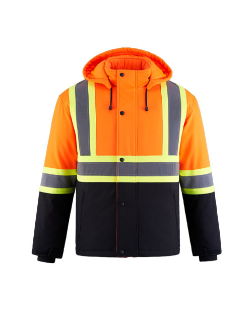 L01310 - Freightliner - Men's Hi-Vis Insulated Softshell Jacket L01310 - Freightliner - Men's Hi-Vis Insulated Softshell Jacket