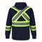 L01375 - Long Haul - Men's Hi-Vis Polyester Pullover Hoodie