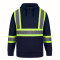 L01375 - Long Haul - Men's Hi-Vis Polyester Pullover Hoodie