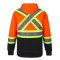 L01375 - Long Haul - Men's Hi-Vis Polyester Pullover Hoodie