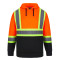 L01375 - Long Haul - Men's Hi-Vis Polyester Pullover Hoodie
