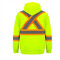 L01380 - Infinity - Men's Hi-Vis Polyester Full Zip Hoodie