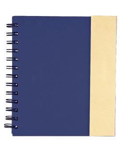 6.5" x 7" Lock-it Spiral Notebook w/Pen