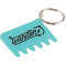 Silicone Keyboard Brush Key Ring