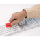 Silicone Keyboard Brush Key Ring